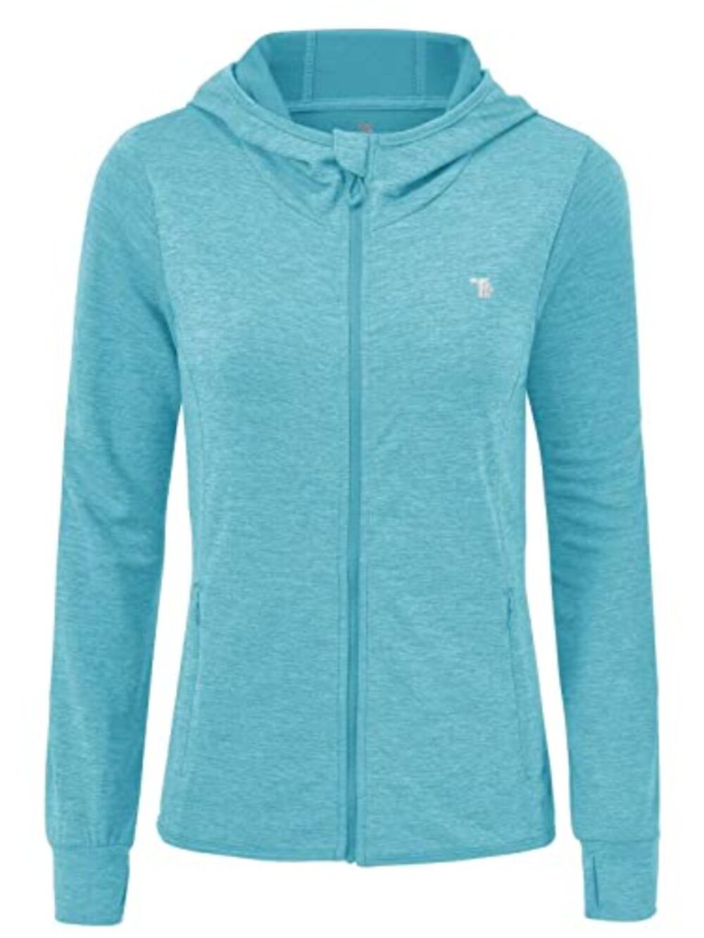 Women's UPF 50+ Sun Protection Hoodie Lightweight Running Jacket